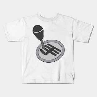 Manual Transmission Stick Shift Gearbox Kids T-Shirt